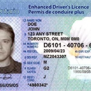 Buy Authentic Canadian Drivers License Real & Fake
