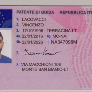 Buy Authentic Italian Drivers License Online