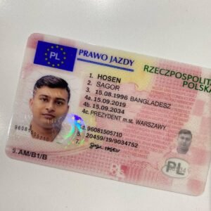 Buy Authentic Polish Driving License Online