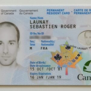 Buy Authentic Canadian PR Permit Online Real Fake