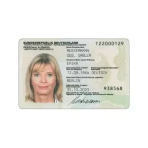 Buy German ID Card Online: Real & Fake