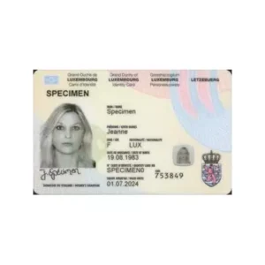 Buy Authentic Luxembourg ID Card Online Fast