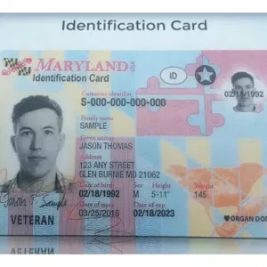 Buy Genuine Maryland Driver License & ID Online