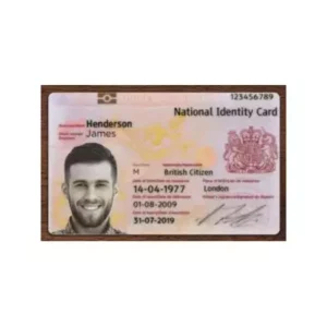 Buy UK ID Cards Online: Real & Fake